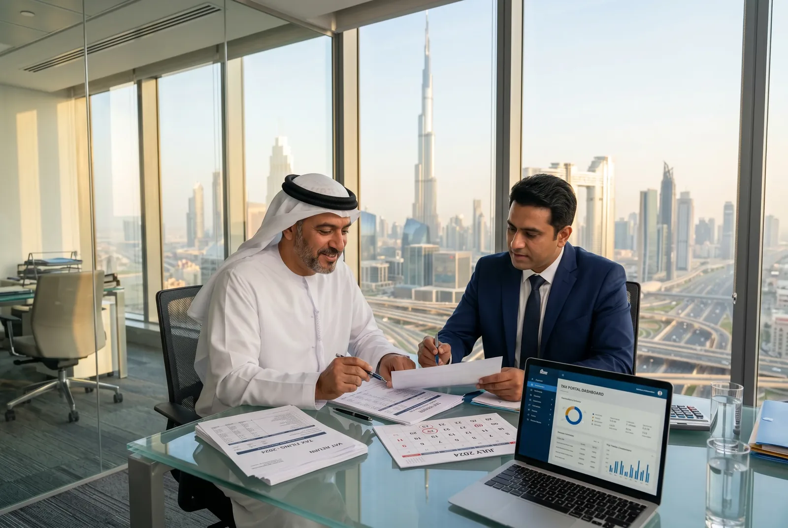 UAE corporate tax AED 10,000 late registration penalty waiver 2026 eligibility checker