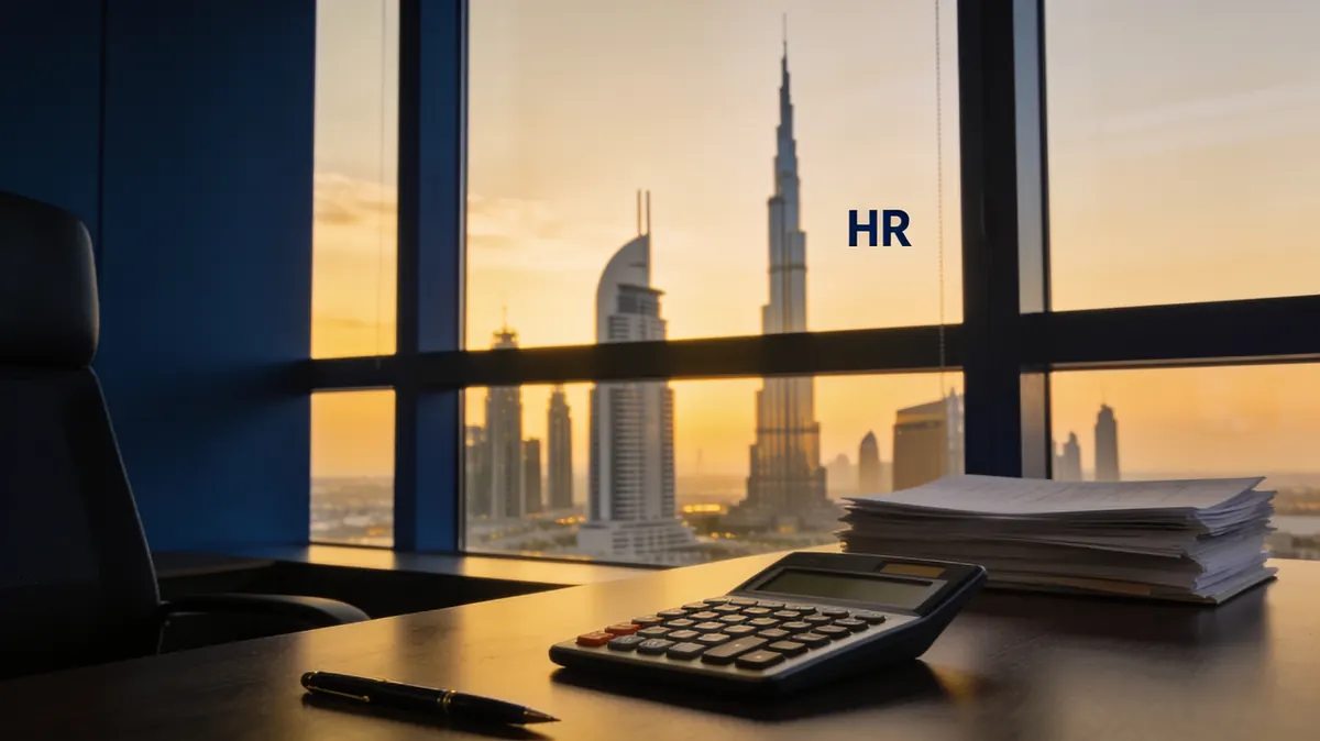 UAE end-of-service gratuity 2026, gratuity calculation Dubai