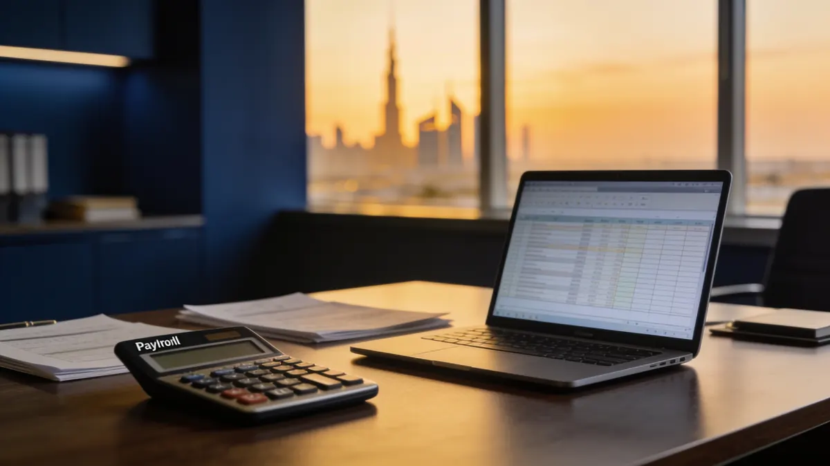 GPSSA pension contributions for UAE nationals 2026, Dubai employer payroll