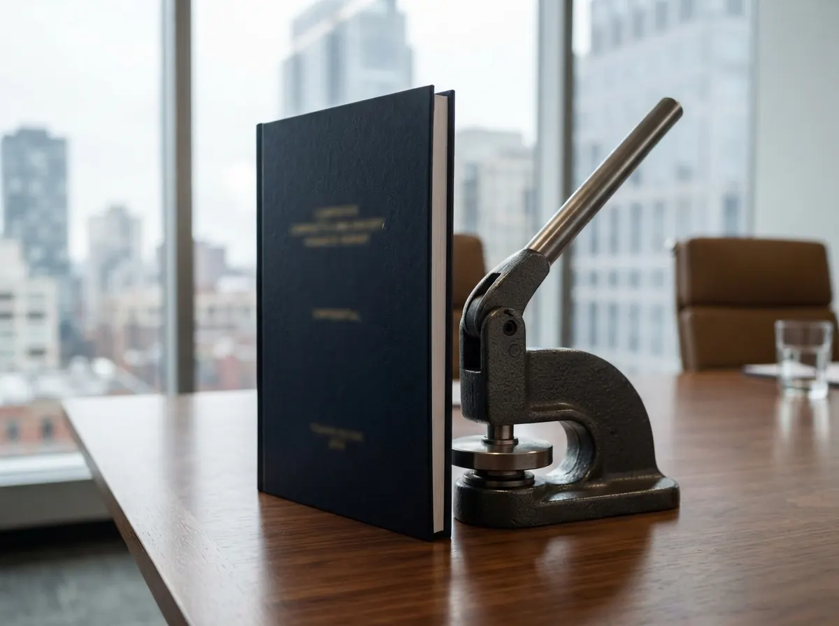 Corporate incorporation documents prepared for UAE attestation