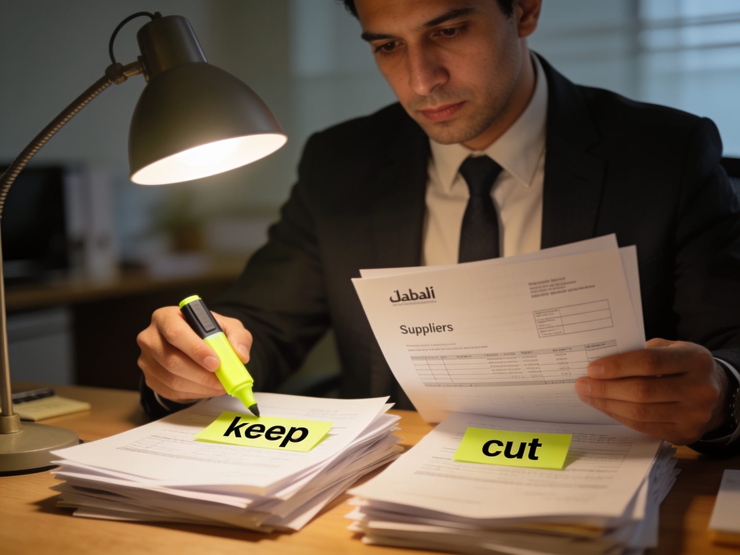 Selecting KPIs matched to a Dubai company's business model