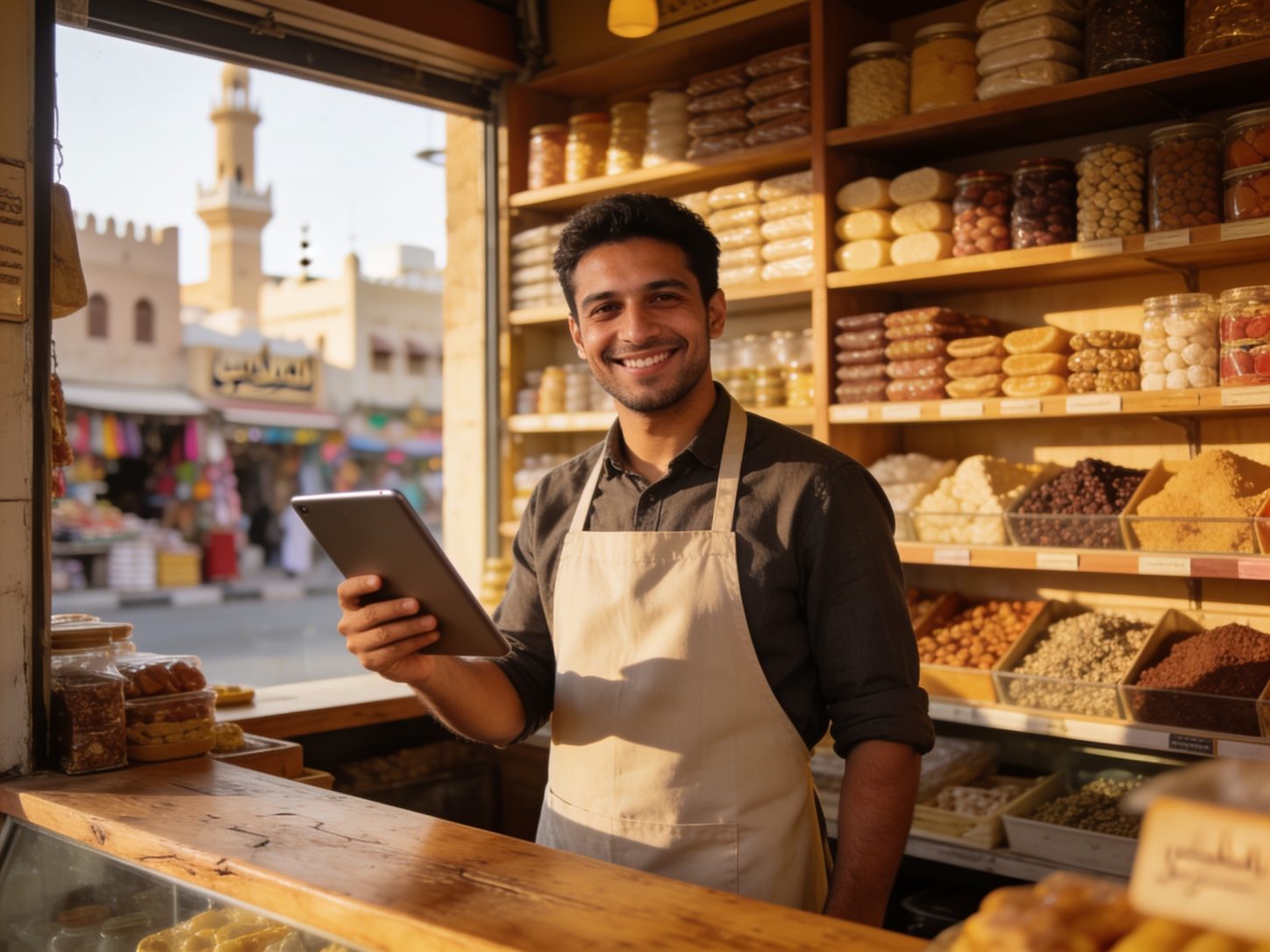 Small Dubai business owner electing small business relief on the corporate tax return