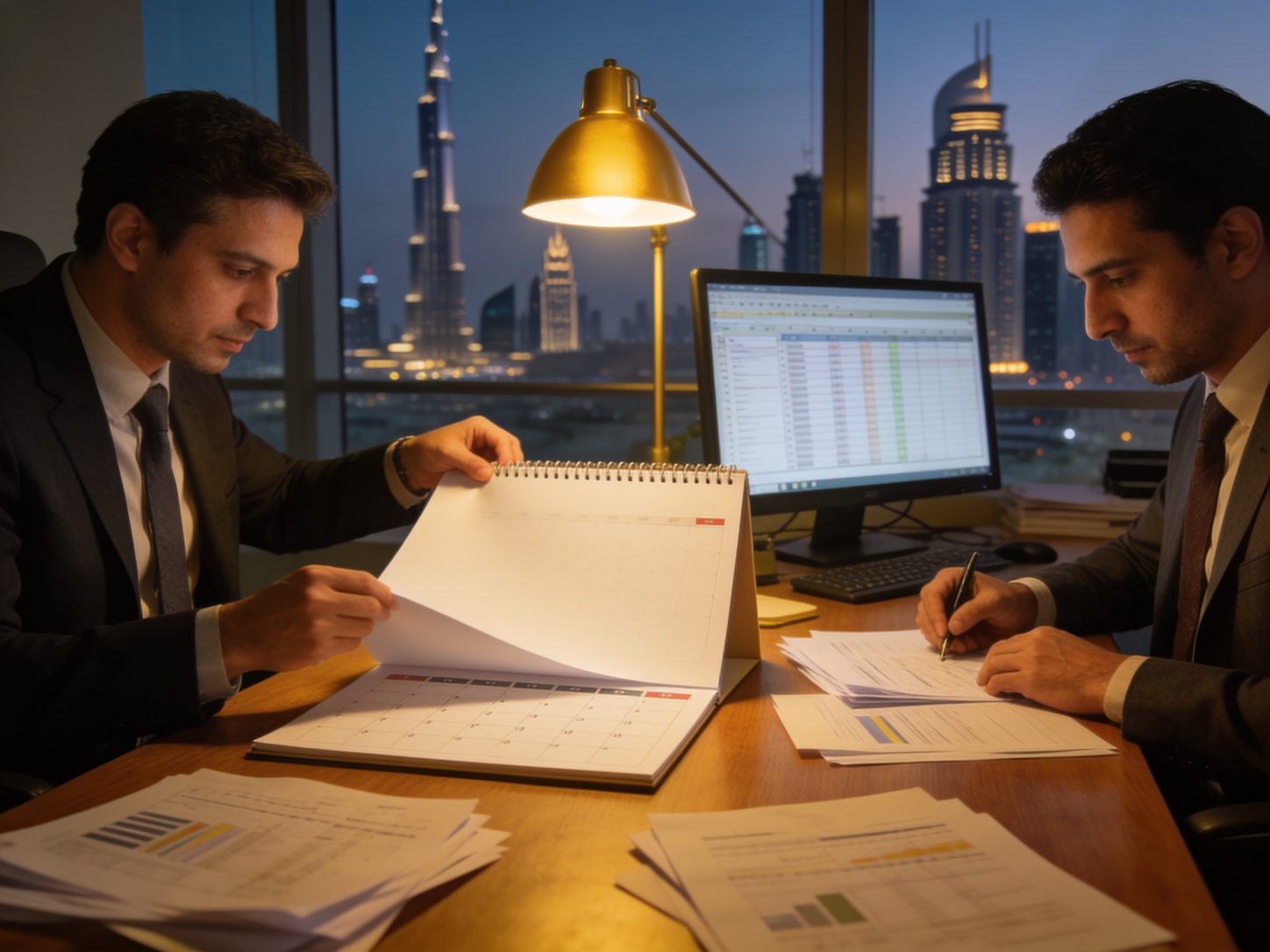 Complete transaction evidence chains for UAE audit sampling