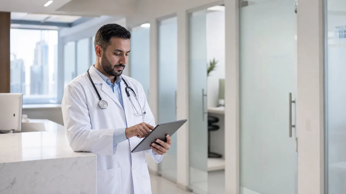 Dubai Healthcare City free zone in the UAE