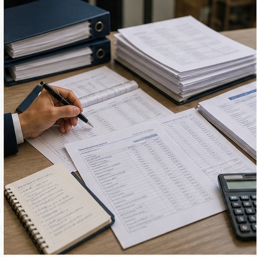 Generated Audit Preparation Support in Dubai, UAE visual for review accounting records with UAE business documents and compliance planning