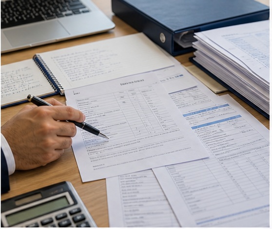Generated Corporate Tax Consultant in Dubai, UAE visual for understand the corporate tax position with UAE business documents and compliance planning