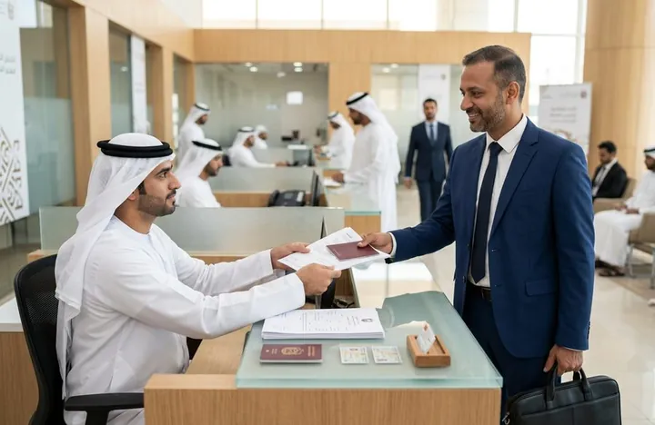 Business document handover for PRO and document clearing services