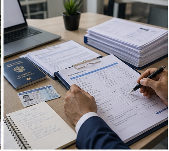 Generated Tax Residency Certificate Support in Dubai, UAE visual for review the applicant type with UAE business documents and compliance planning