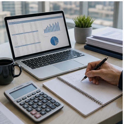 Generated VAT Consultancy in Dubai, UAE visual for plan filing and compliance steps with UAE business documents and compliance planning