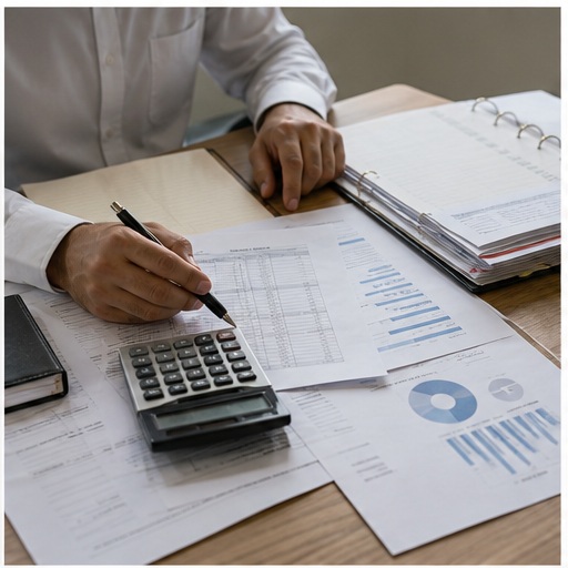 Generated VAT Consultant in Dubai, UAE visual for review your vat responsibilities with UAE business documents and compliance planning