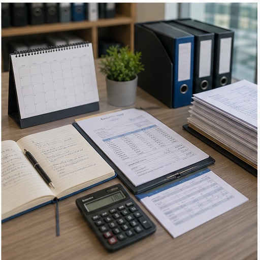 Generated VAT Return Filing in Dubai, UAE visual for plan submission and payment readiness with UAE business documents and compliance planning